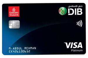 Emirates Skywards DIB Platinum Covered Card